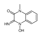 2(1H)-Quinoxalinone,3-amino-1-methyl-,4-oxide(7CI)结构式