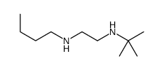 N-BUTYL-N'-TERT-BUTYLETHYLENEDIAMINE Structure