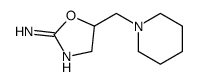 5-(piperidin-1-ylmethyl)-4,5-dihydro-1,3-oxazol-2-amine Structure