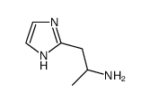 2-(1H-Imidazol-2-yl)-1-methyl-ethylamine结构式