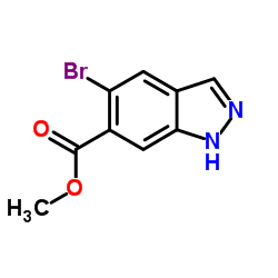 Methyl 5-bromo-1H-indazole-6-carboxylate picture