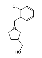 [1-(2-chloro-benzyl)-pyrrolidin-3-yl]-methanol Structure