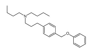 N-butyl-N-[3-[4-(phenoxymethyl)phenyl]propyl]butan-1-amine Structure