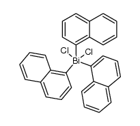 (1-C10H7)3BiCl2 Structure