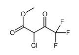 methyl 2-chloro-4,4,4-trifluoro-3-oxobutanoate Structure