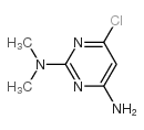 6-CHLORO-N2,N2-DIMETHYL-2,4-PYRIMIDINEDIAMINE结构式