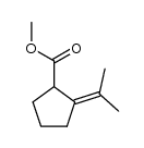 methyl 2-isopropylidenecyclopentanecarboxylat Structure