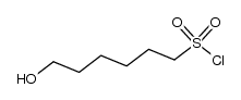 6-hydroxy-1-hexanesulfonyl chloride Structure