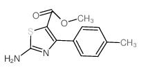 Methyl 2-amino-4-(p-tolyl)thiazole-5-carboxylate Structure