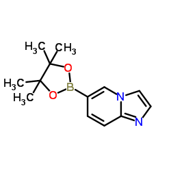 咪唑并[1,2-a]吡啶-6-硼酸频哪醇酯结构式