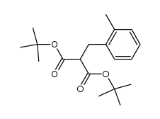 tert-Butyl α-(methylbenzyl)malonate结构式