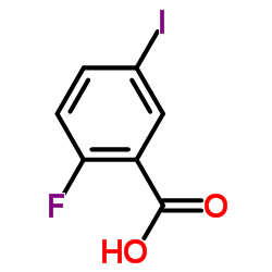 2-Fluoro-5-iodobenzoic acid Structure