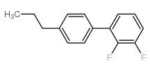 2,3-Difluoro-4'-propylbipheny structure