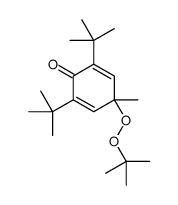 2,6-DI-TERT-BUTYL-4-METHYL-4-TERT-BUTYLPEROXY-2,5-CYCLOHEXADIENONE structure