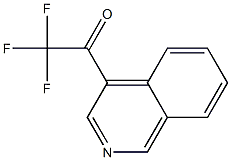 2,2,2-trifluoro-1-(isoquinolin-4-yl)ethanone结构式