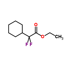 Ethyl cyclohexyl(difluoro)acetate Structure