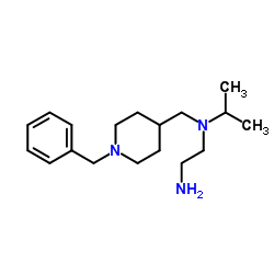 N-[(1-Benzyl-4-piperidinyl)methyl]-N-isopropyl-1,2-ethanediamine Structure