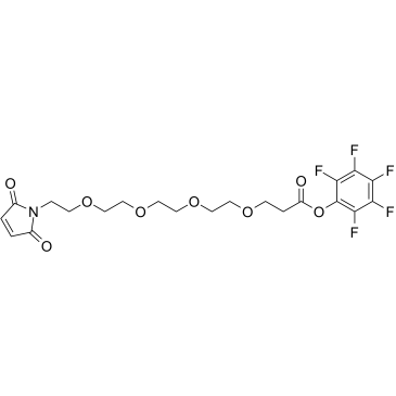 Mal-PEG4-PFP ester picture