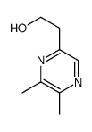 Pyrazineethanol, 5,6-dimethyl- (9CI) Structure