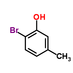 2-Bromo-5-methylphenol Structure