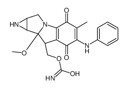 7-N-Phenyl-mitomycin C结构式