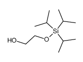 2-((triisopropylsilyl)oxy)ethanol结构式