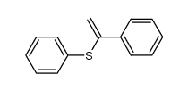 phenyl (1-phenylvinyl)sulfane Structure