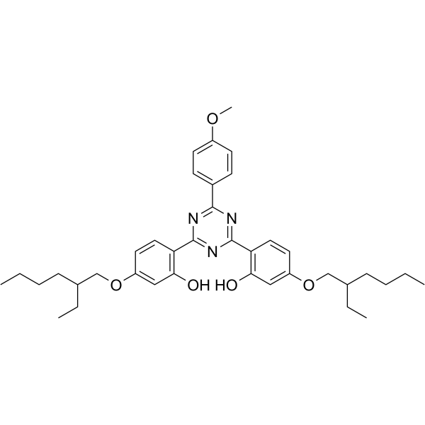 Bemotrizinol structure