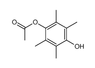 4-hydroxy-2,3,5,6-tetramethylphenyl acetate结构式