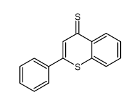 2-phenylthiochromene-4-thione Structure