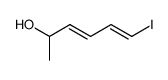 (3E,5E)-6-iodohexa-3,5-dien-2-ol Structure