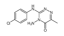 4-AMINO-3-(4-CHLOROANILINO)-6-METHYL-4,5-DIHYDRO-1,2,4-TRIAZIN-5-ONE picture