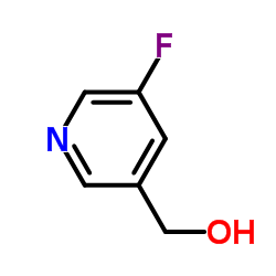 (5-Fluoro-3-pyridinyl)methanol Structure