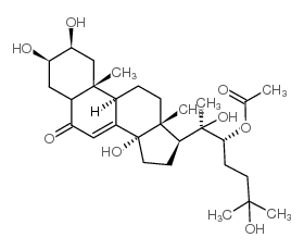 20-羟基蜕皮激素22-乙酸盐图片