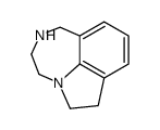 1,2,3,4,6,7-Hexahydropyrrolo[3,2,1-jk][1,4]benzodiazepine结构式