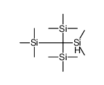 [dimethylsilyl-bis(trimethylsilyl)methyl]-trimethylsilane结构式