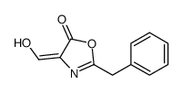 2-benzyl-4-(hydroxymethylidene)-1,3-oxazol-5-one结构式