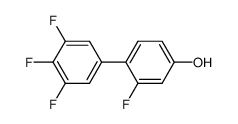 2,3',4',5-四氟联苯-4-酚结构式