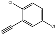 BENZENE, 1,4-DICHLORO-2-ETHYNYL- Structure