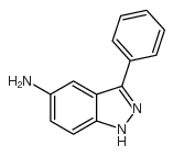 5-氨基-3-苯基-1H-吲唑结构式