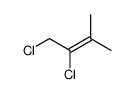 1,2-Dichloro-3-methyl-2-butene Structure