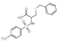 L-Cysteine,N-[(4-methylphenyl)sulfonyl]-S-(phenylmethyl)- picture