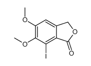 7-iodo-5,6-dimethoxy-phthalide Structure