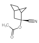 [(2R)-2-cyanonorbornan-2-yl] acetate structure