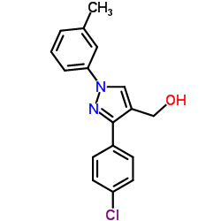 (3-(4-CHLOROPHENYL)-1-M-TOLYL-1H-PYRAZOL-4-YL)METHANOL picture