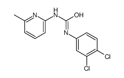 1-(3,4-dichlorophenyl)-3-(6-methylpyridin-2-yl)urea Structure