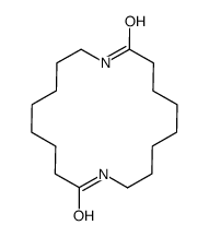 1,10-diazacyclooctadecane-2,11-dione Structure