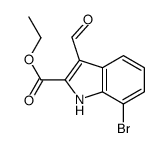 7-溴-3-甲酰基-1H-吲哚-2-羧酸乙酯图片