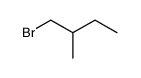 1-溴-2-甲基丁烷结构式