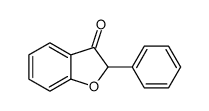 2-phenyl-1-benzofuran-3-one结构式